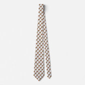 Funky Psychedelic Frog Neck Tie Krawatte (Vorderseite)