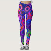 Funky Psychedelic Leggings (Vorderseite)