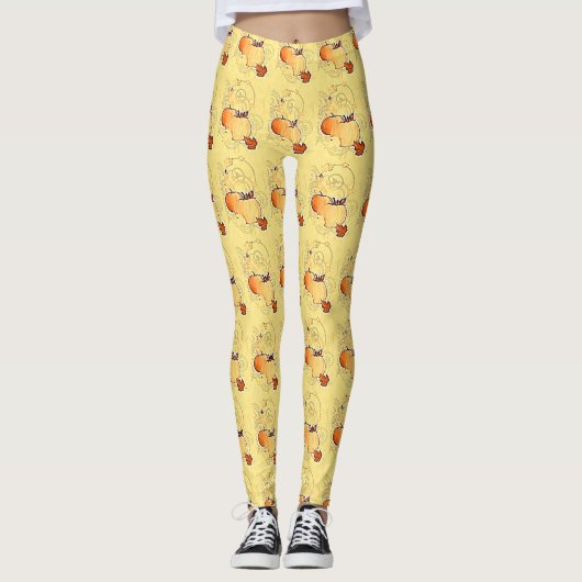 Funky Pumpkins Leggings (Vorderseite)