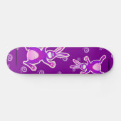 Funky rabbit, Skate Skateboard (Horizontal)