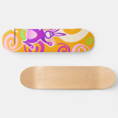 Funky rabbit, Skate Skateboard (Horizontal)