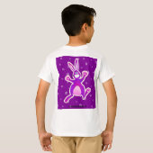 Funky rabbit, T - Shirt (Schwarz voll)