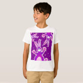 Funky rabbit, T - Shirt (Vorne ganz)