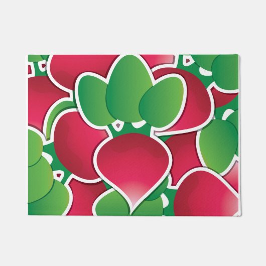 Funky radish fußmatte (Vorderseite)
