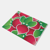 Funky radish fußmatte (Schrägansicht)
