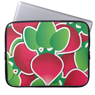 Funky radish laptopschutzhülle
