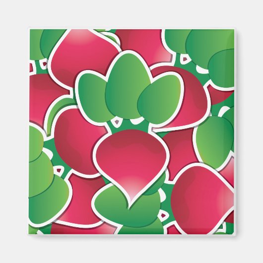 Funky radish magnet (Vorne)