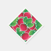 Funky radish serviette (Ecke)