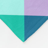 Funky Rainbow Kariertes Muster Große Fleece-Blanke Fleecedecke (Ecke)