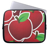 Funky Red Äpfel Laptopschutzhülle (Vorderseite)