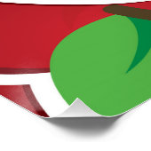 Funky Red Äpfel Poster (Ecke)