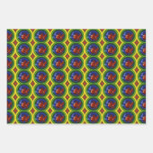 Funky Red Goldfish Animal Art   Geschenkpapier Set (Vorderseite)