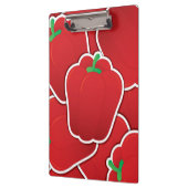 Funky Red Pfeffer Klemmbrett (Links)