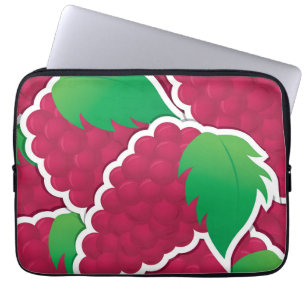 Funky red Trauben Laptopschutzhülle