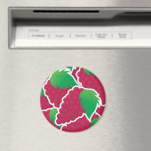 Funky red Trauben Magnet (In Situ (Geschirrspüler))