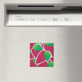 Funky red Trauben Magnet (In Situ (Geschirrspüler))