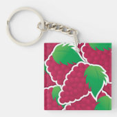 Funky red Trauben Schlüsselanhänger (Vorderseite)