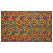 Funky Retro Farbige Mandala-Muster Stoff (Fat Quarter (45,7 x 55,9 cm))