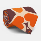 Funky Retro Liebe Krawatte (Gerollt)