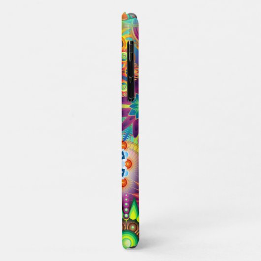 Funky Retro Muster Abstrakt Bohemisch Case-Mate iPhone Hülle (Hinten/Links)
