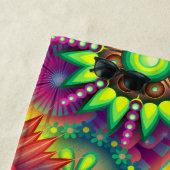 Funky Retro Muster Abstrakt Bohemisch Strandtuch (Beispiel)