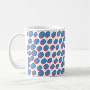 Funky Retro Neon: Vintag nahtlos Kaffeetasse