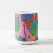 Funky Retro Vibes Kaffeetasse (Mittel)