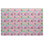 Funky Rosa Kreise Stoff (Yard (91,4 cm))