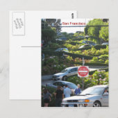Funky San Francisco Postcard! Postkarte (Vorne/Hinten)