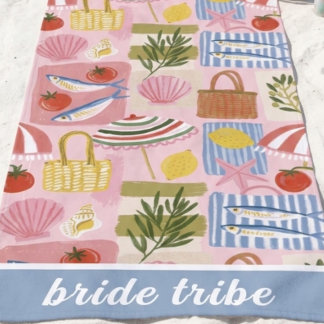 Funky Sardine Braut Tribe Strandtuch