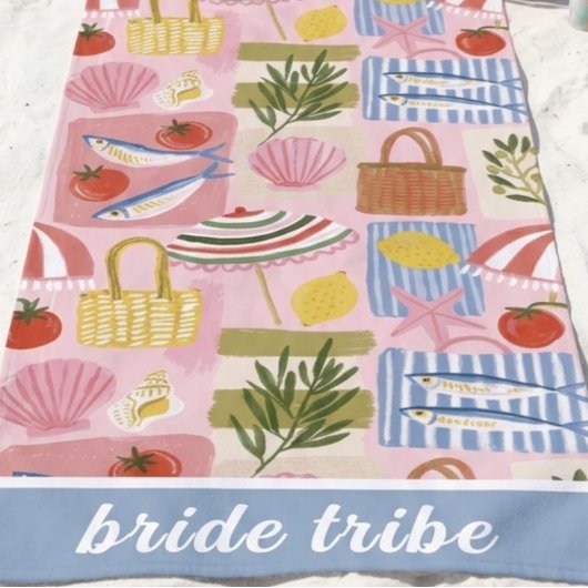 Funky Sardine Braut Tribe Strandtuch