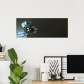 Funky Saucer 2 Poster (Heimbüro)