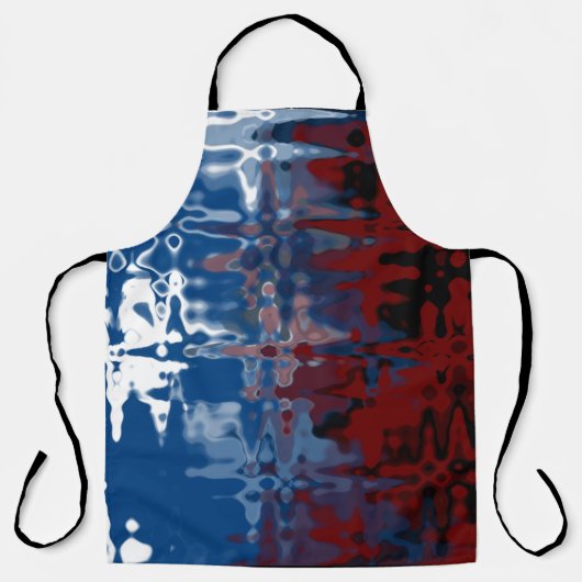 Funky Schürze Abstact Art Schürze (Vorderseite)