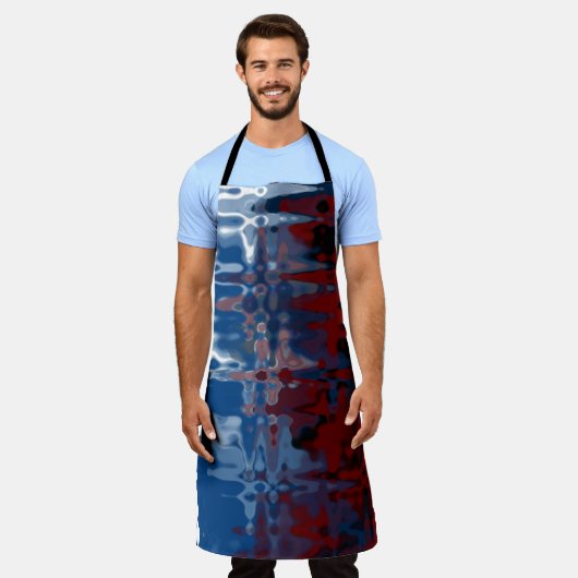 Funky Schürze Abstact Art Schürze (Getragen)