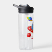 Funky SciFi Katzen Weltraumjunge Astronauten UFO Trinkflasche (Rechts)