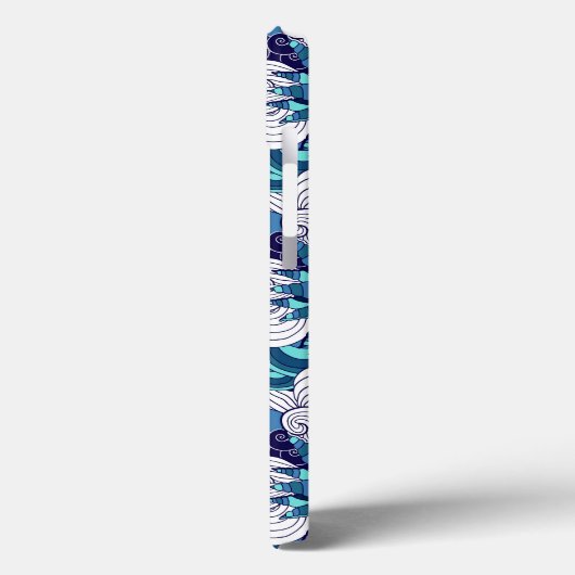 Funky Seashell Pattern Case-Mate iPhone Hülle (Rückseite / Links)