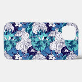 Funky Seashell Pattern Case-Mate iPhone Hülle (Rückseite (Horizontal))