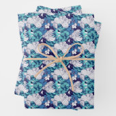 Funky Seashell Pattern Geschenkpapier Set (Beispiel)