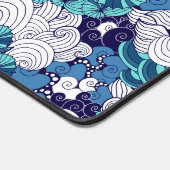 Funky Seashell Pattern Schreibtischunterlage (Ecke)