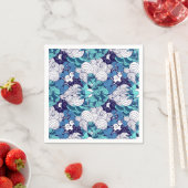 Funky Seashell Pattern Serviette (Beispiel)