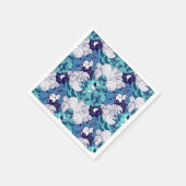 Funky Seashell Pattern Serviette (Ecke)