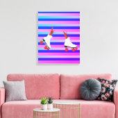 Funky Shrimps Wall Art Leinwanddruck (Insitu (Wohnzimmer))