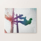 Funky Skateboarder-Skate-Kind Puzzle (Horizontal)