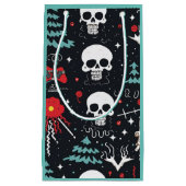 Funky Skull Geschenktasche Kleine Geschenktüte (Vorderseite)