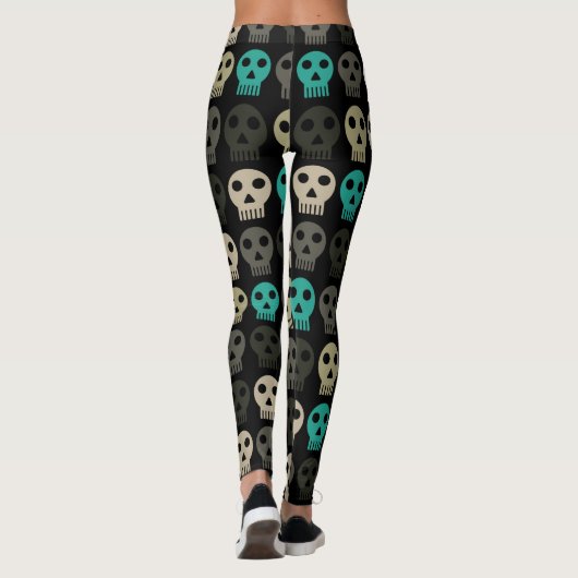 Funky Skull Leggings (Rückseite)