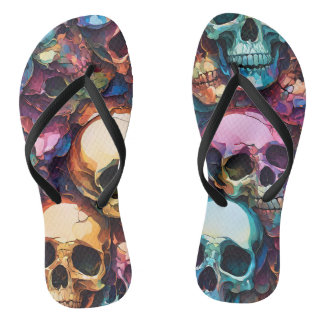 Funky Skulls Badesandalen