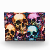 Funky Skulls Fotoblock (Vorderseite)