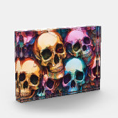 Funky Skulls Fotoblock (Links)
