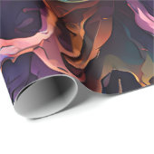 Funky Skulls Geschenkpapier (Rolleneckpunkt)