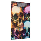 Funky Skulls Klemmbrett (Rechts)
